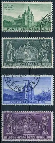VATIKAN 1957 Nr 276-279 gestempelt 4016EA