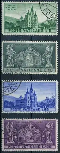 VATIKAN 1957 Nr 276-279 gestempelt 4016E6