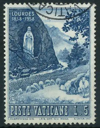 VATIKAN 1958 Nr 282 gestempelt 401706
