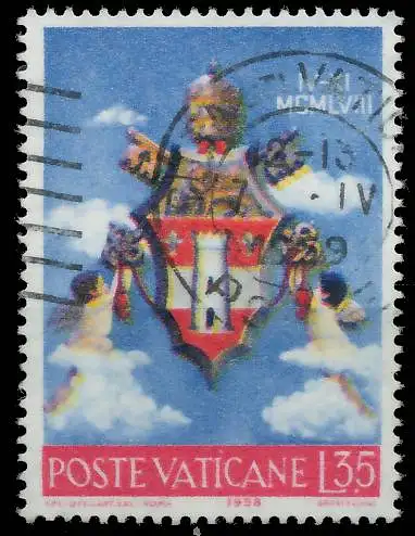 VATIKAN 1959 Nr 304 gestempelt 401736