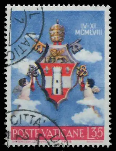 VATIKAN 1959 Nr 304 gestempelt 40172E