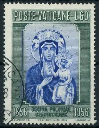 VATIKAN 1956 Nr 264 gestempelt 40474A