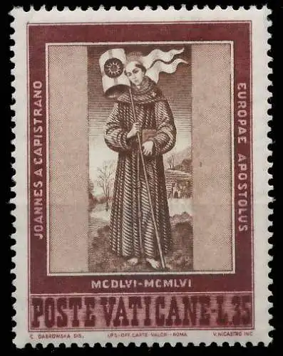 VATIKAN 1956 Nr 261 postfrisch 40475A