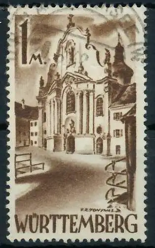 FZ WÜRTTEMBERG 1. AUSGABE SPEZIALISIERT Nr 13yv 4047BE