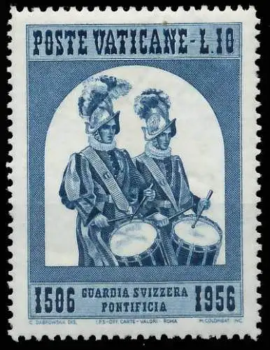 VATIKAN 1956 Nr 252 postfrisch SF6DBCA