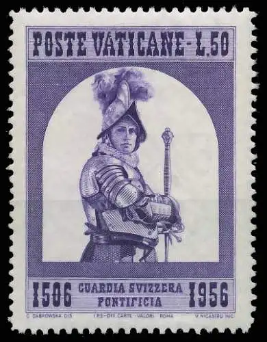 VATIKAN 1956 Nr 254 postfrisch SF6DBE6