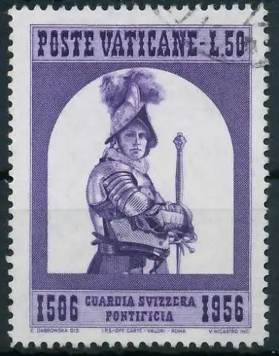 VATIKAN 1956 Nr 254 gestempelt 4048EE