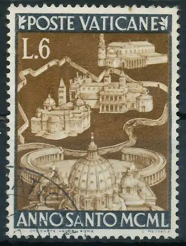 VATIKAN 1949 Nr 164 gestempelt 404B12