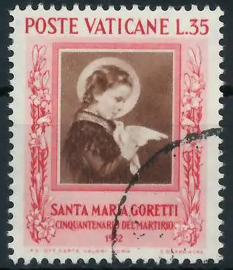 VATIKAN 1953 Nr 191 gestempelt 404B6E