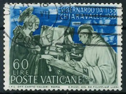 VATIKAN 1953 Nr 210 gestempelt 404B92