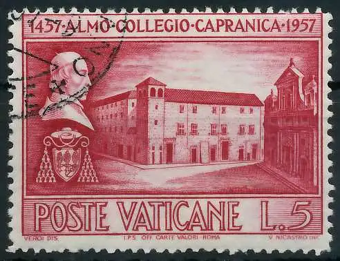 VATIKAN 1957 Nr 270 gestempelt 404BF2