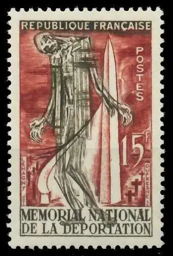 FRANKREICH 1956 Nr 1078 postfrisch 40B786