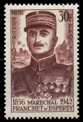 FRANKREICH 1956 Nr 1092 postfrisch SF78376