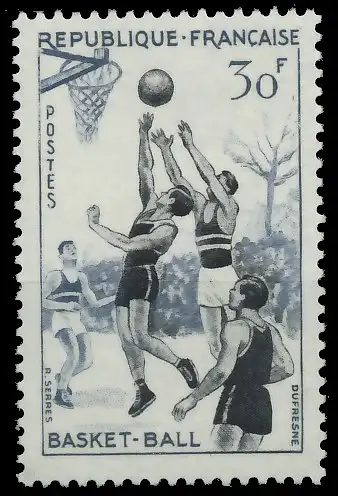 FRANKREICH 1956 Nr 1100 postfrisch 40B94E