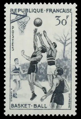 FRANKREICH 1956 Nr 1100 postfrisch 40B97A