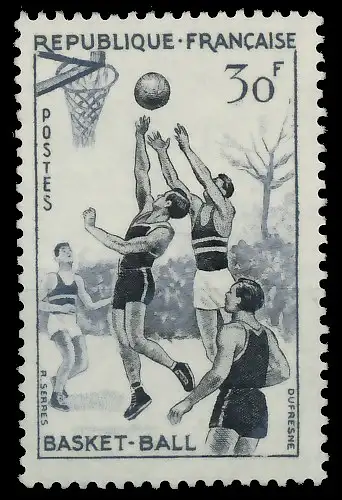 FRANKREICH 1956 Nr 1100 postfrisch 40B94A