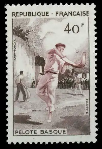 FRANKREICH 1956 Nr 1101 postfrisch 40B966