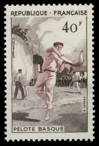 FRANKREICH 1956 Nr 1101 postfrisch 40B952