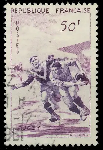 FRANKREICH 1956 Nr 1102 gestempelt 40B98E