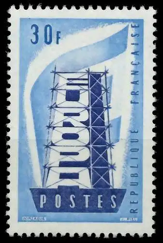 FRANKREICH 1956 Nr 1105 postfrisch 40B9E6