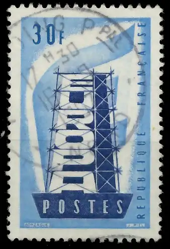 FRANKREICH 1956 Nr 1105 gestempelt 40B9FE