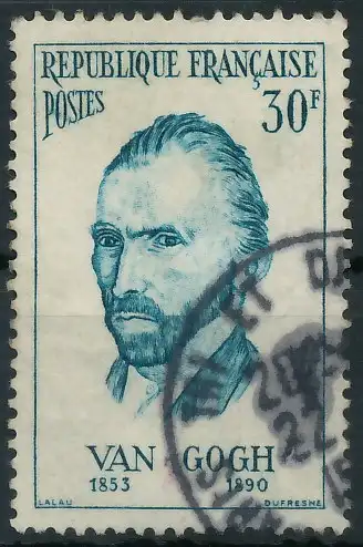 FRANKREICH 1956 Nr 1115 gestempelt 40BAC6