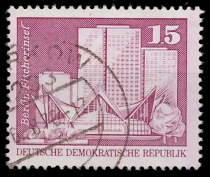 DDR DS AUFBAU IN DER Nr 1853I gestempelt 40BCF2