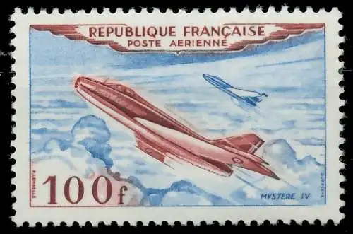 FRANKREICH 1954 Nr 987 postfrisch 40BE02