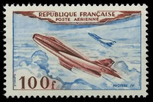 FRANKREICH 1954 Nr 987 postfrisch 40BDF6