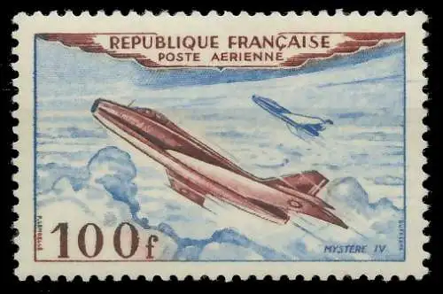 FRANKREICH 1954 Nr 987 postfrisch 40BDFE