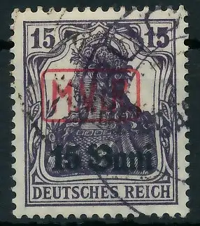 BES. 1WK D-MV RUMÄNIEN Nr 1 gestempelt 410DCA