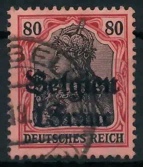 BES. 1WK LANDESPOST BELGIEN Nr 7 gestempelt 410F46