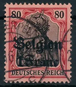 BES. 1WK LANDESPOST BELGIEN Nr 7 gestempelt 410F4E