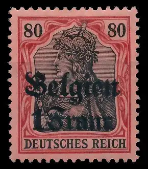 BES. 1WK LANDESPOST BELGIEN Nr 7 ungebraucht 410F1A