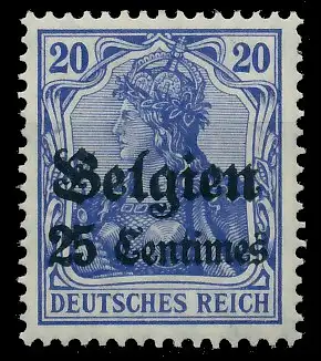 BES. 1WK LANDESPOST BELGIEN Nr 4II postfrisch 410F96