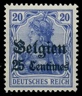 BES. 1WK LANDESPOST BELGIEN Nr 4II postfrisch 410F92