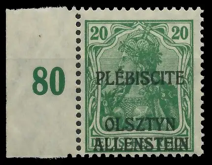 ALLENSTEIN Nr IV postfrisch SRA gepr. 411026