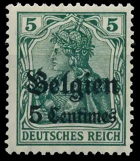 BES. 1WK LANDESPOST BELGIEN Nr 2 postfrisch 41120A