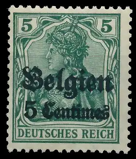 BES. 1WK LANDESPOST BELGIEN Nr 2 postfrisch 411206