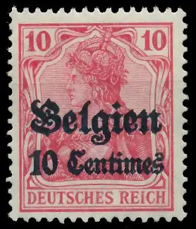 BES. 1WK LANDESPOST BELGIEN Nr 3 postfrisch 411216