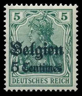 BES. 1WK LANDESPOST BELGIEN Nr 2 postfrisch 411202