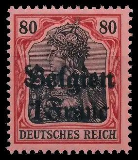 BES. 1WK LANDESPOST BELGIEN Nr 7 postfrisch 41127E