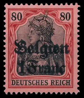 BES. 1WK LANDESPOST BELGIEN Nr 7 postfrisch 41127A