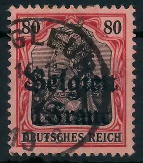 BES. 1WK LANDESPOST BELGIEN Nr 7 gestempelt 4112F6