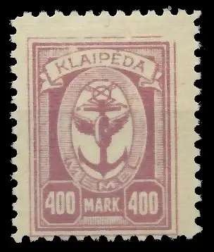 MEMEL 1923 Nr 157 ungebraucht 41143A