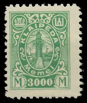 MEMEL 1923 Nr 163 ungebraucht 41148A