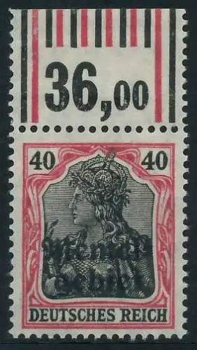 MEMEL 1920 GERMANIA Nr 6 WOR ungebraucht ORA 4169A6