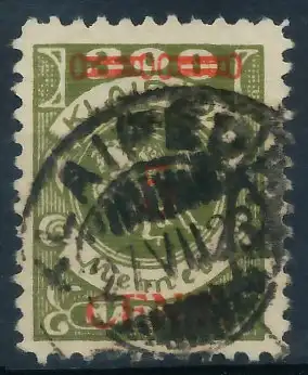 MEMEL 1923 Nr 174Ie gestempelt gepr. 41E86A