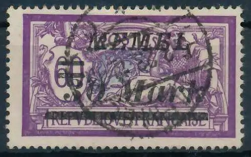 MEMEL 1922 Nr 115 gestempelt 41EA32