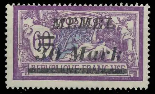 MEMEL 1922 Nr 115 ungebraucht 41EAF2